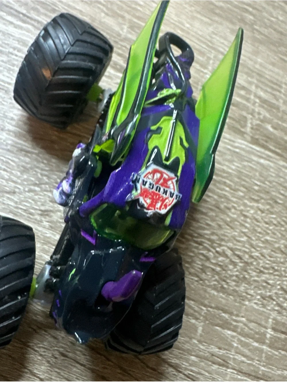 Monster Jam bright green